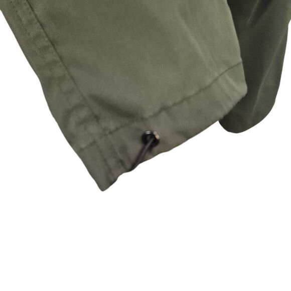 Ninth Hall Men's Olive Green Polyester Cargo Pants - Picture 13 of 15